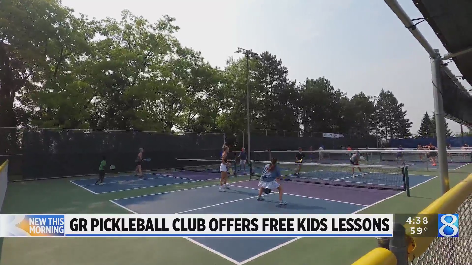 GR Pickleball Club offers free lessons for kids 817 years old