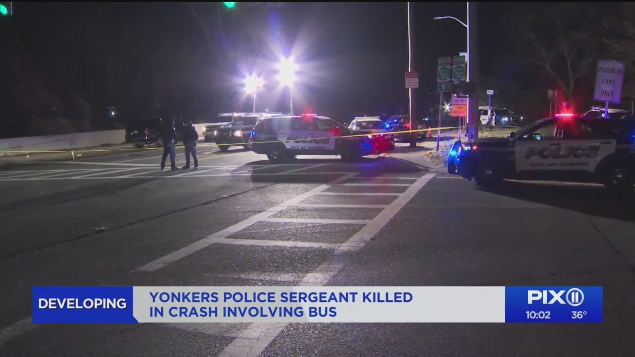 Yonkers police officer killed in multivehicle crash PIX11