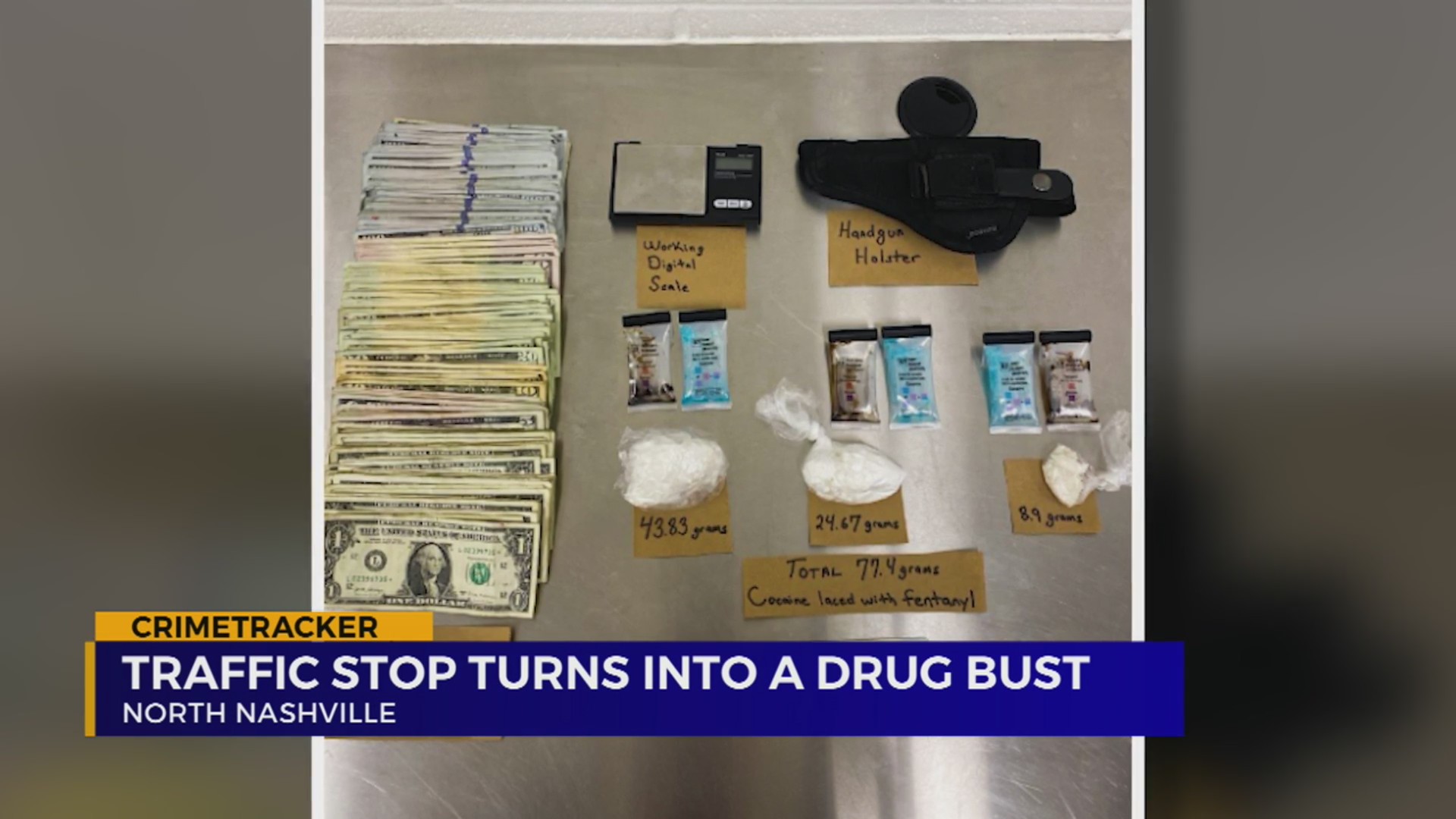 Traffic stop turns into drug bust in North Nashville – WKRN News 2