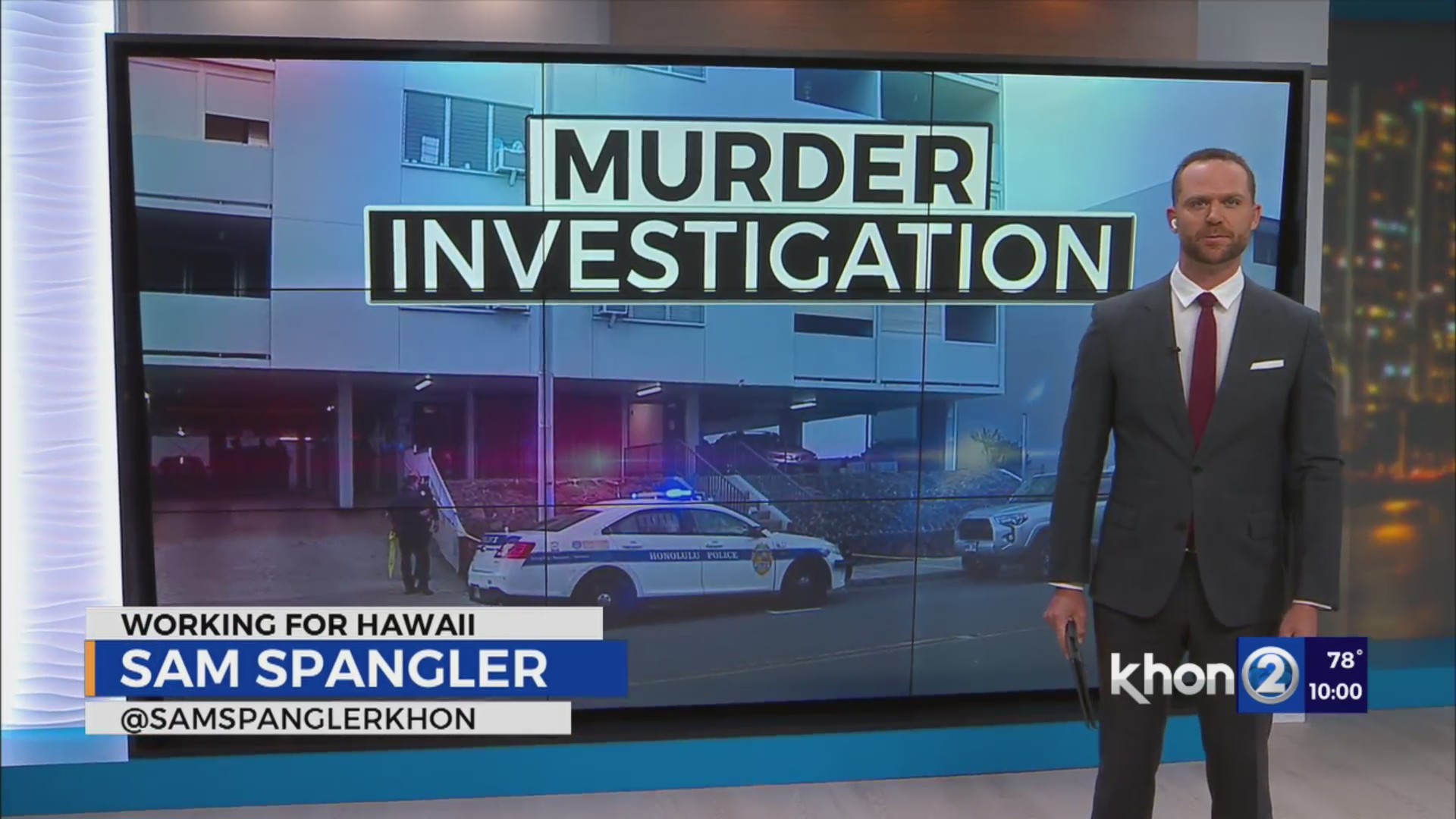 Murder investigation on Sheridan Street KHON2