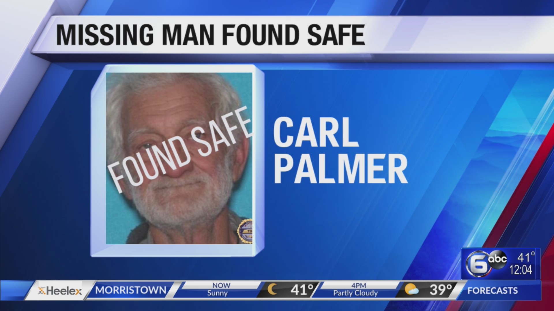 Missing Man Found Safe – WATE 6 On Your Side