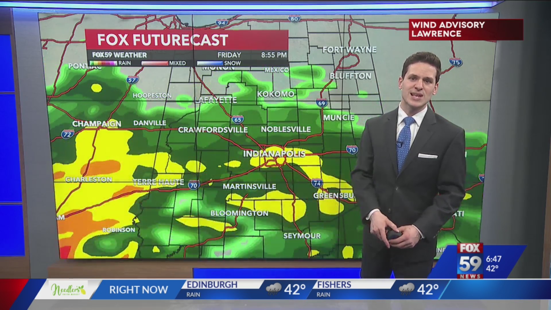 Heavy rain continues to impact Indiana tonight – Fox 59