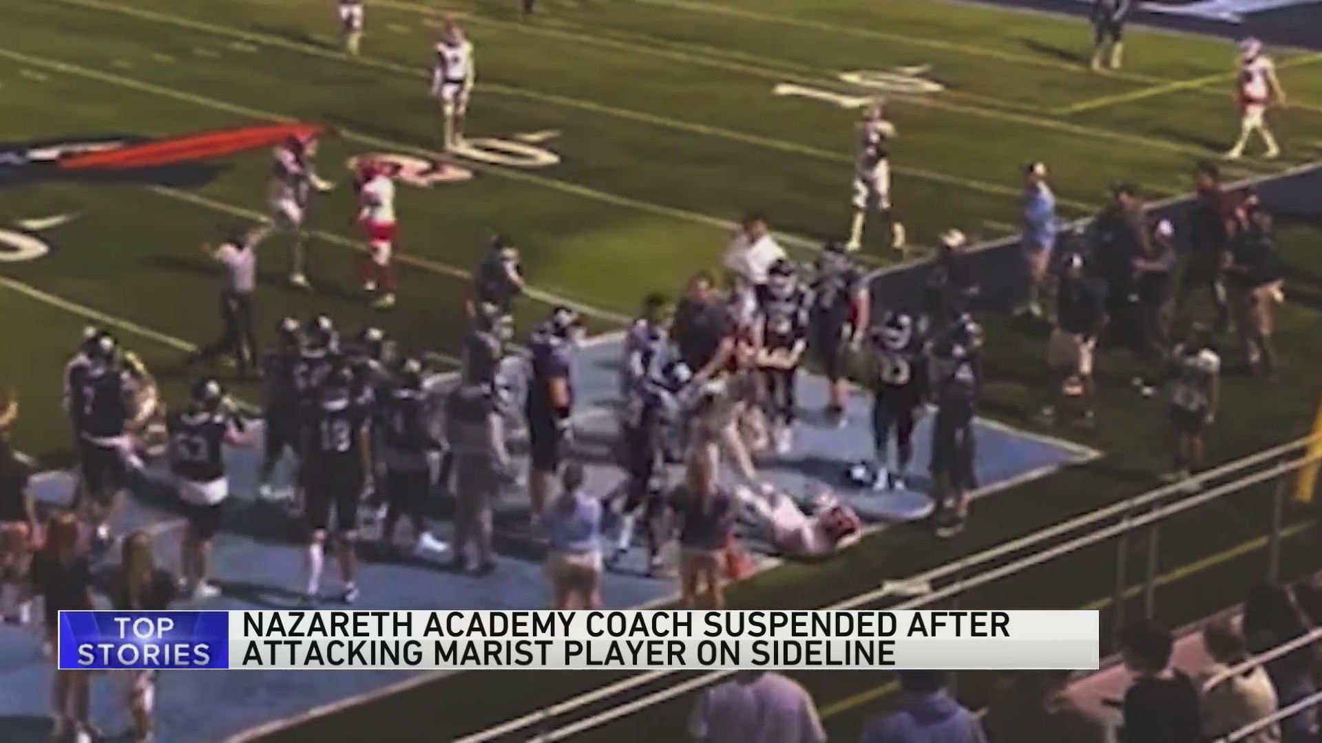 Nazareth Academy coach suspended after attacking Marist player on