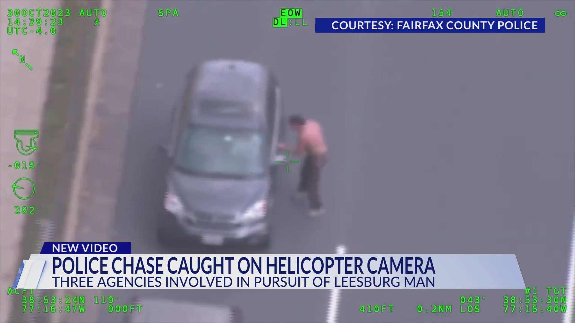 Virginia man arrested after leading police on a car chase from Ashburn ...