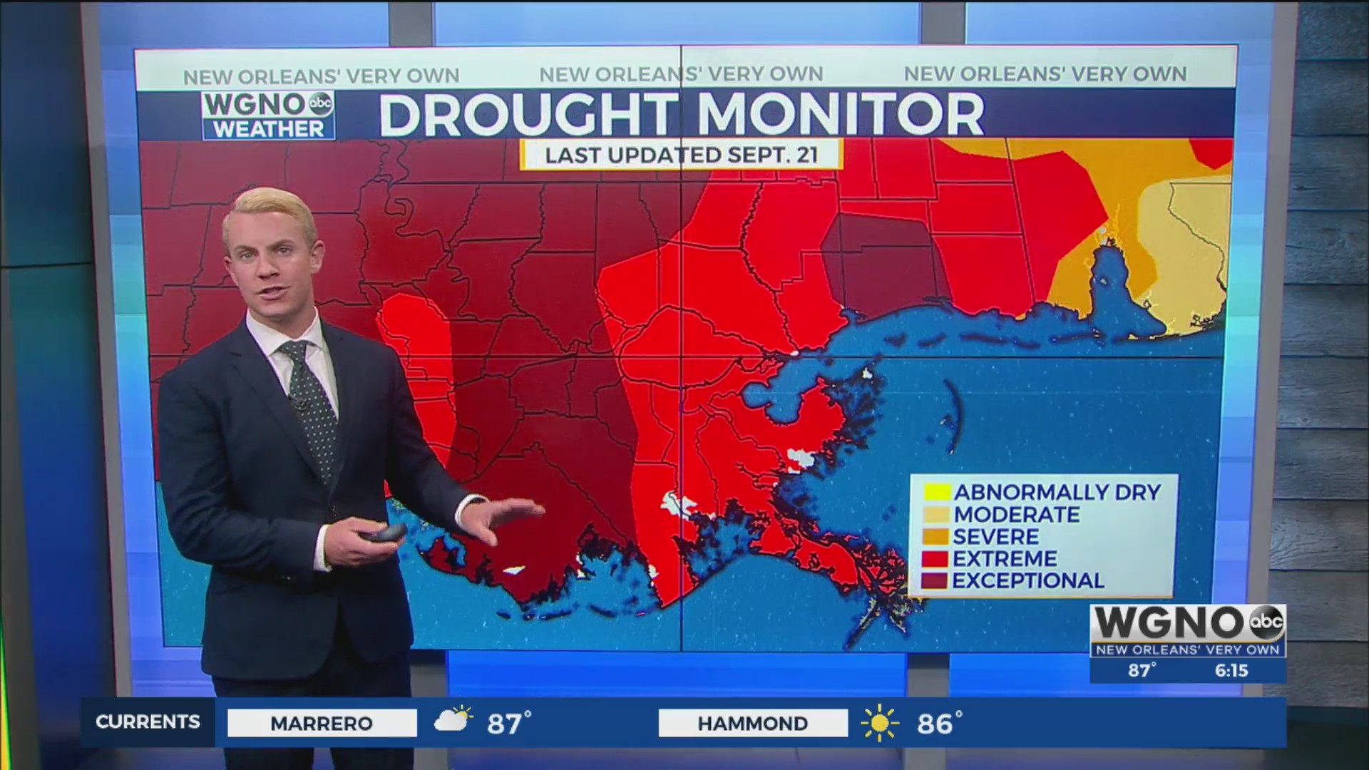 Above-average temperatures, isolated storms Wednesday – WGNO