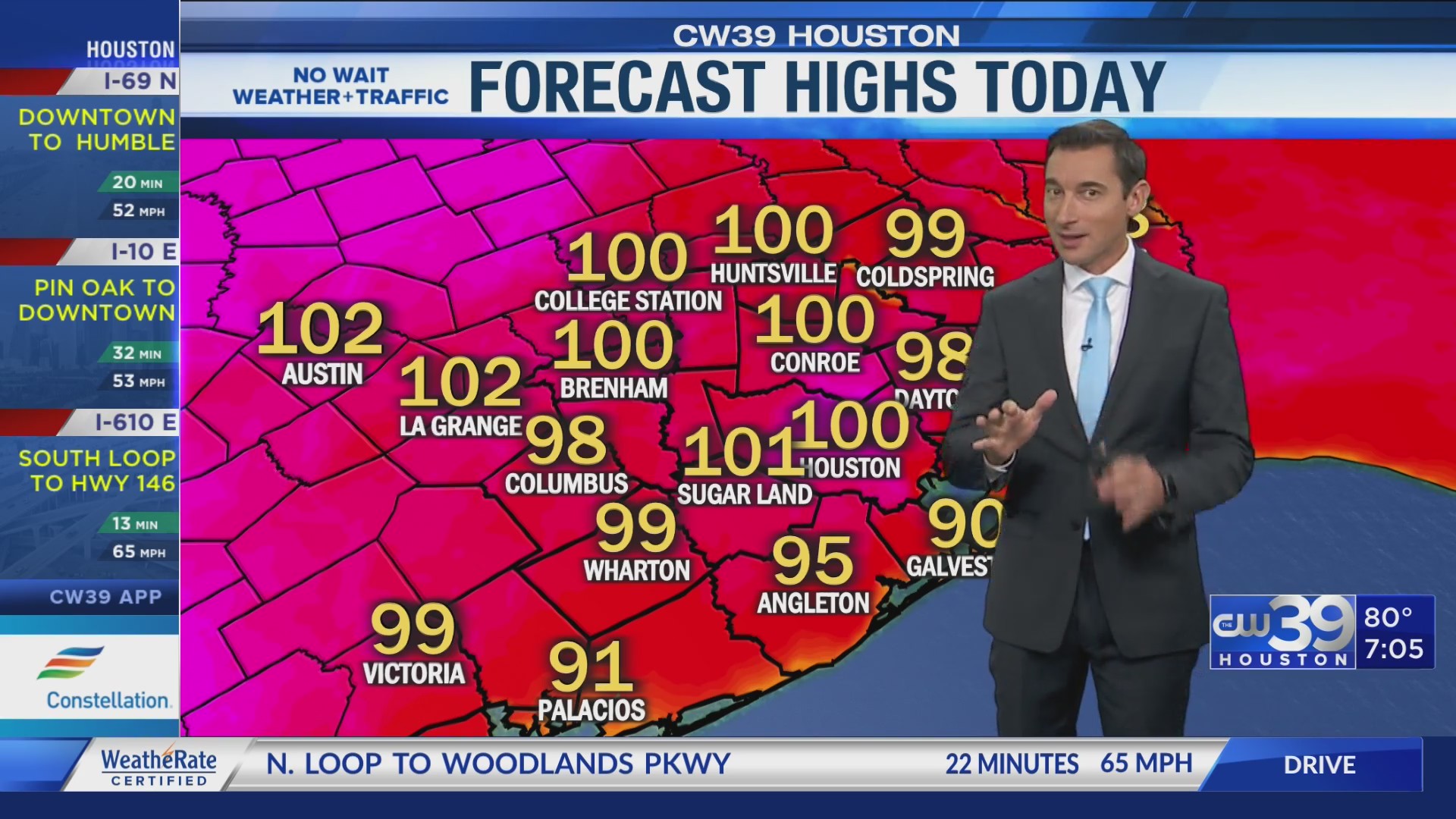 ‘Heat Dome’ situated over U.S. with heat index up to around 112 degrees ...