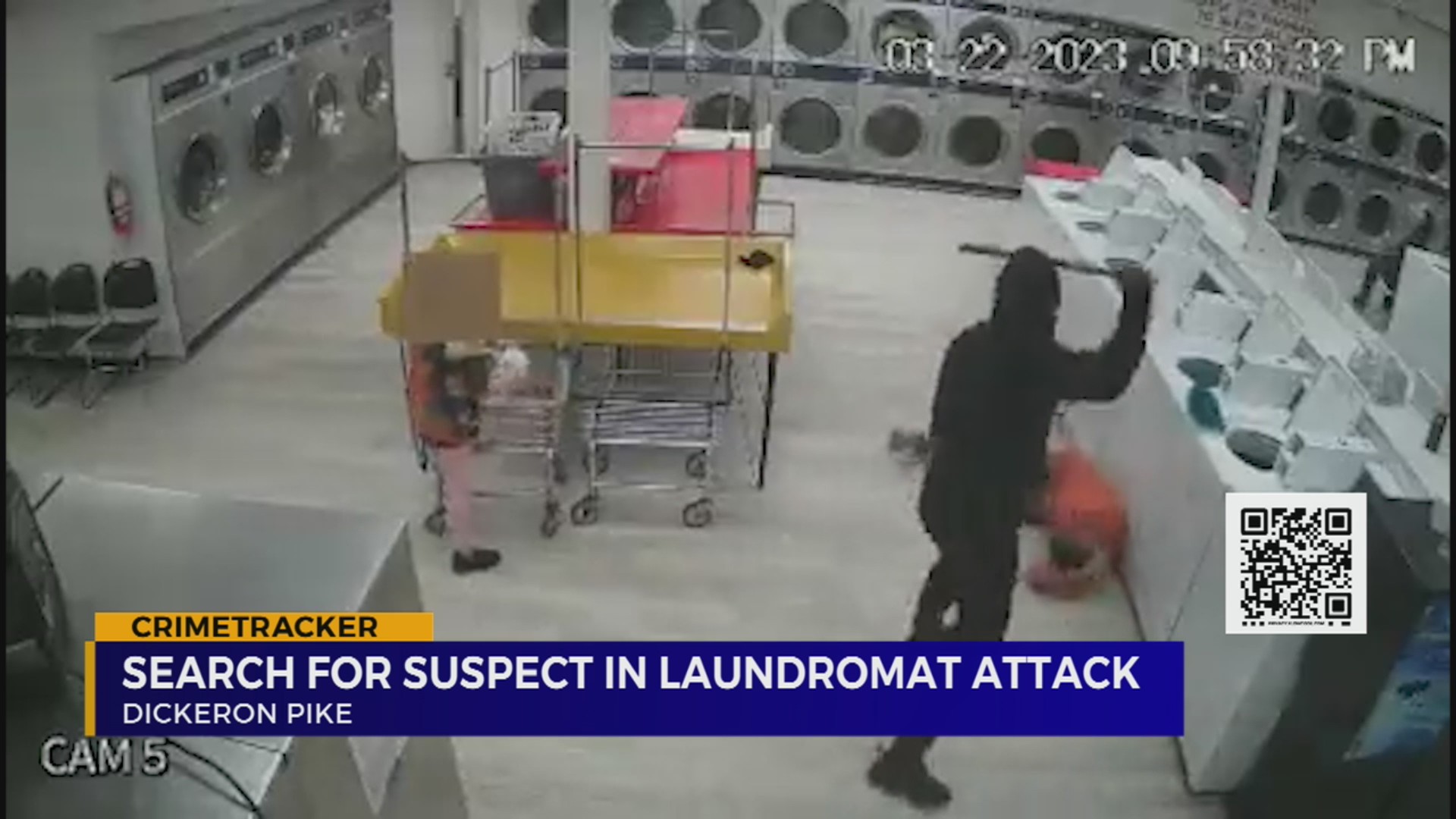 VIDEO TN laundromat attack caught on camera, suspect sought WKRN News 2