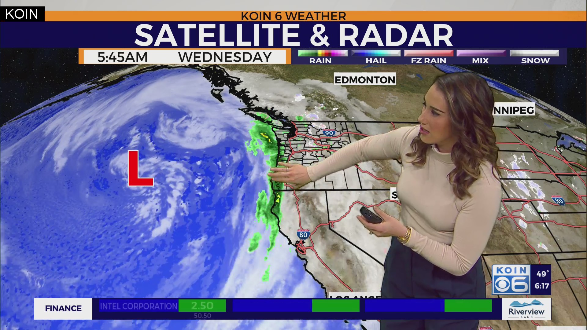 Weather forecast: Breezy winds and rainy moments on tap today in ...