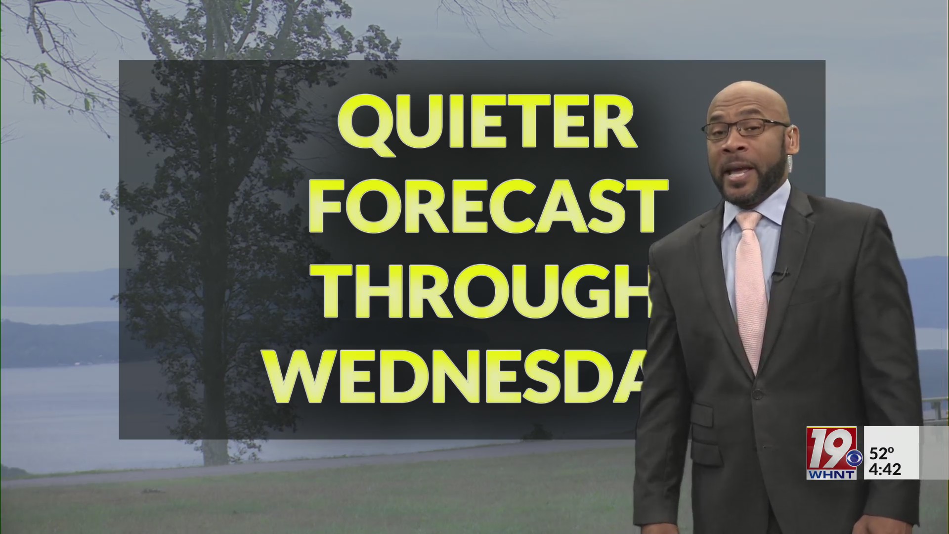 Quieter Pattern Through Wednesday Whnt