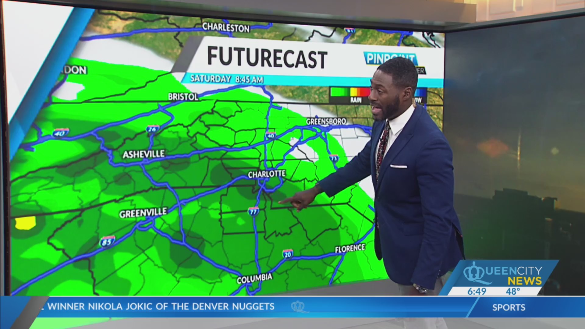 Wednesday, May 3, Morning Weather Forecast Queen City News
