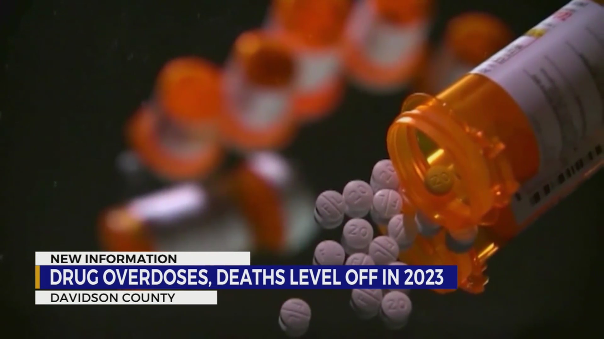 Drug overdoses, deaths level off in 2023 – WKRN News 2