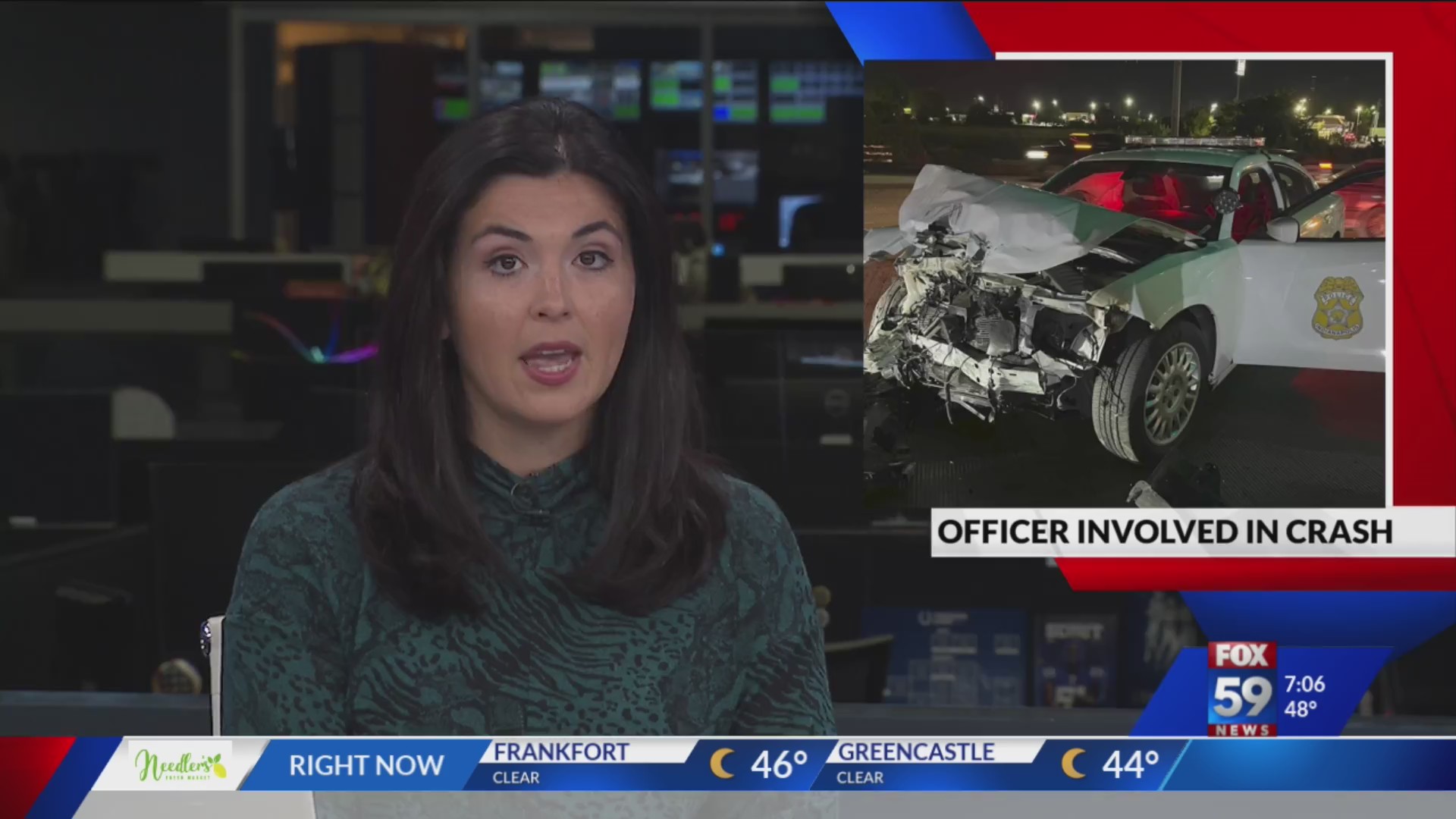 IMPD officer recovering after hit by an impaired driver – Fox 59