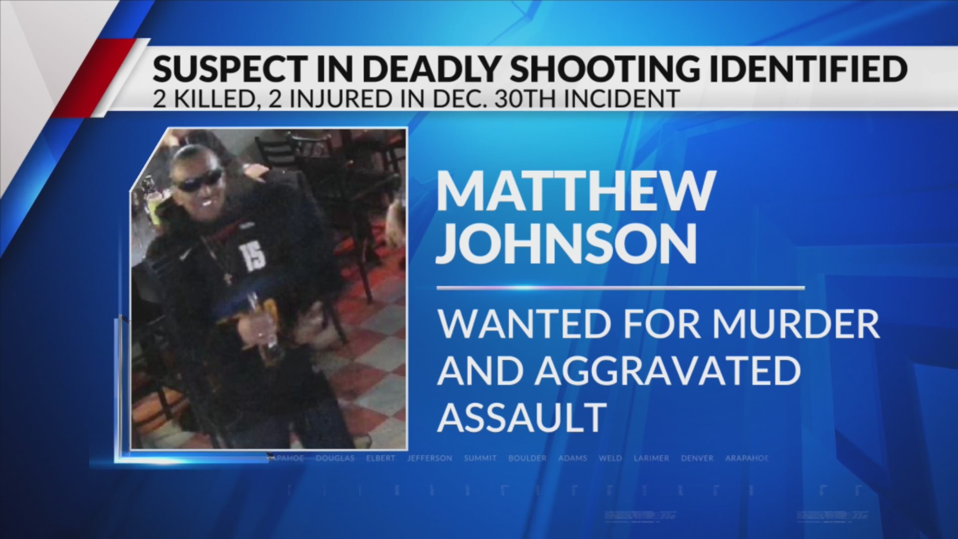 Man wanted in deadly double shooting at bar – FOX31 Denver