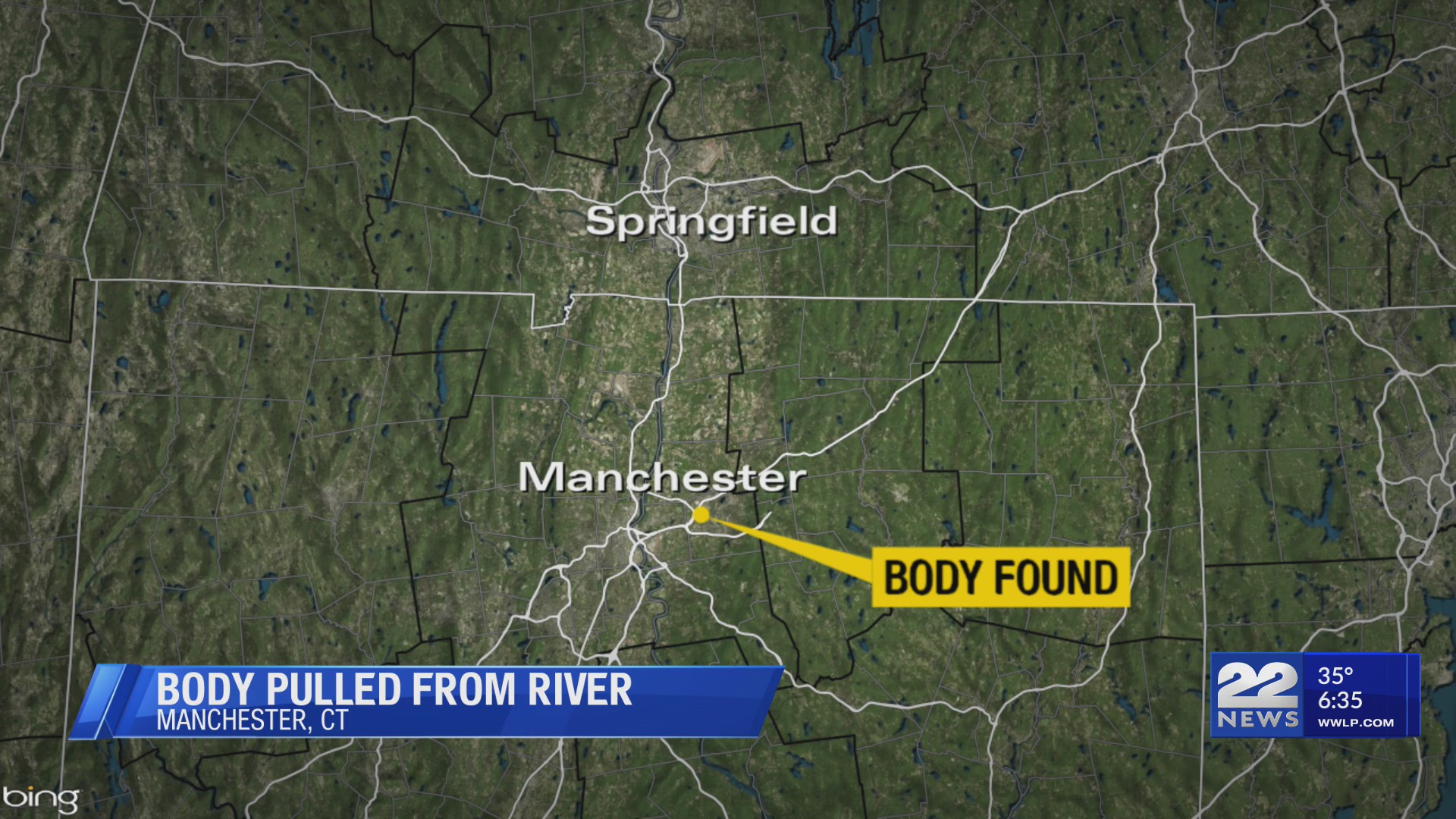 Police investigating body pulled from river in Manchester – WWLP