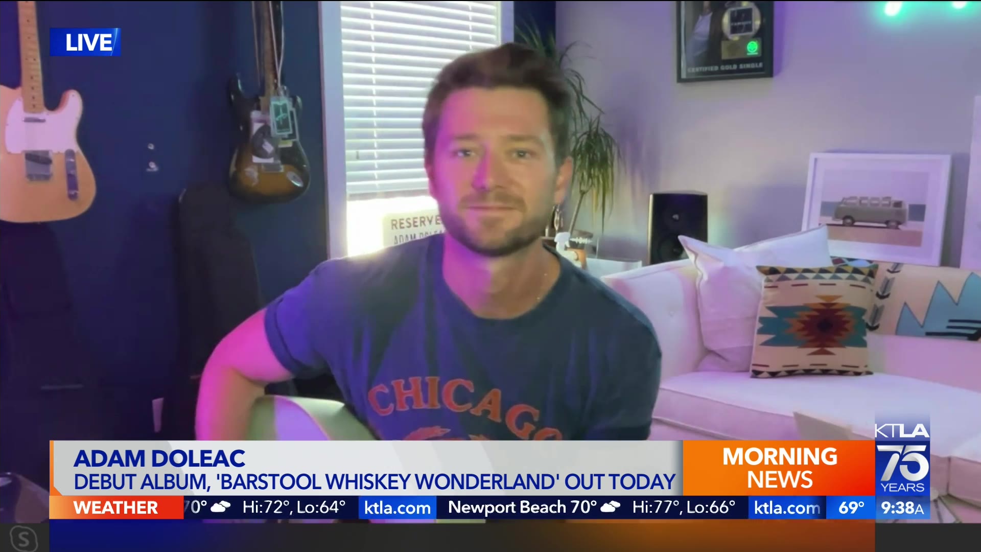 Adam Doleac gave us a sample of a song off of his new album ‘Barstool