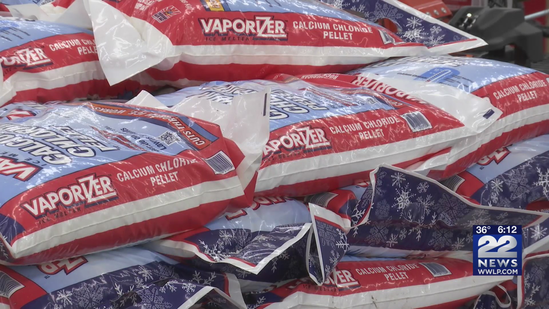 What type of ice melt to use on your driveway, sidewalks WWLP