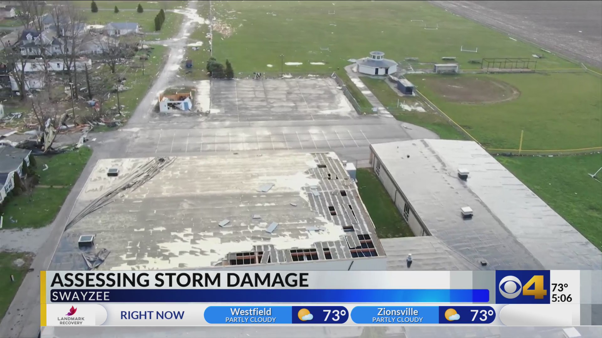 Swayzee Indiana Storm Damage