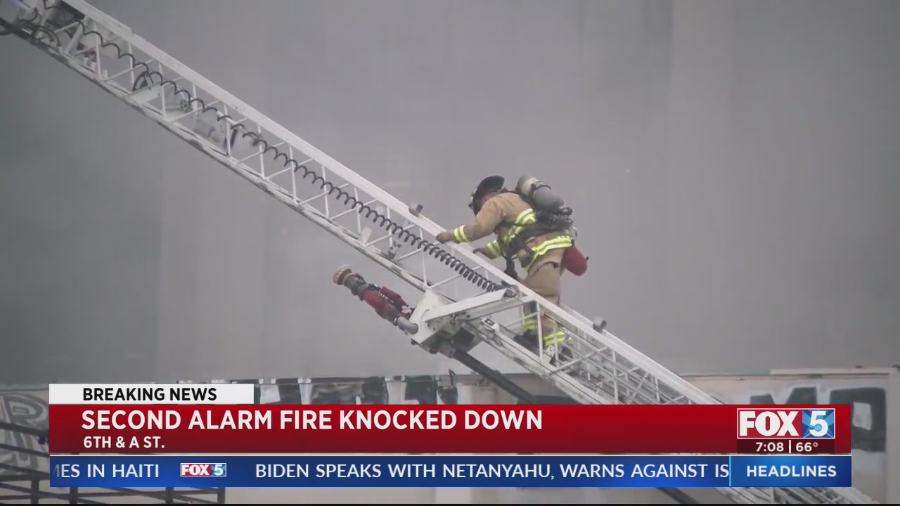 Fire knocked down in downtown San Diego – FOX 5 San Diego & KUSI News