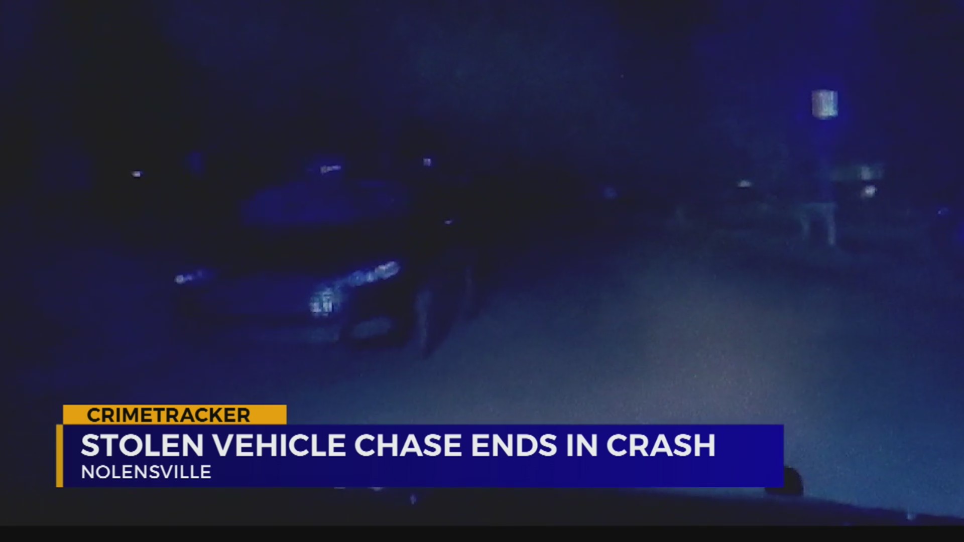Stolen TN vehicle chase ends in crash | VIDEO – WKRN News 2