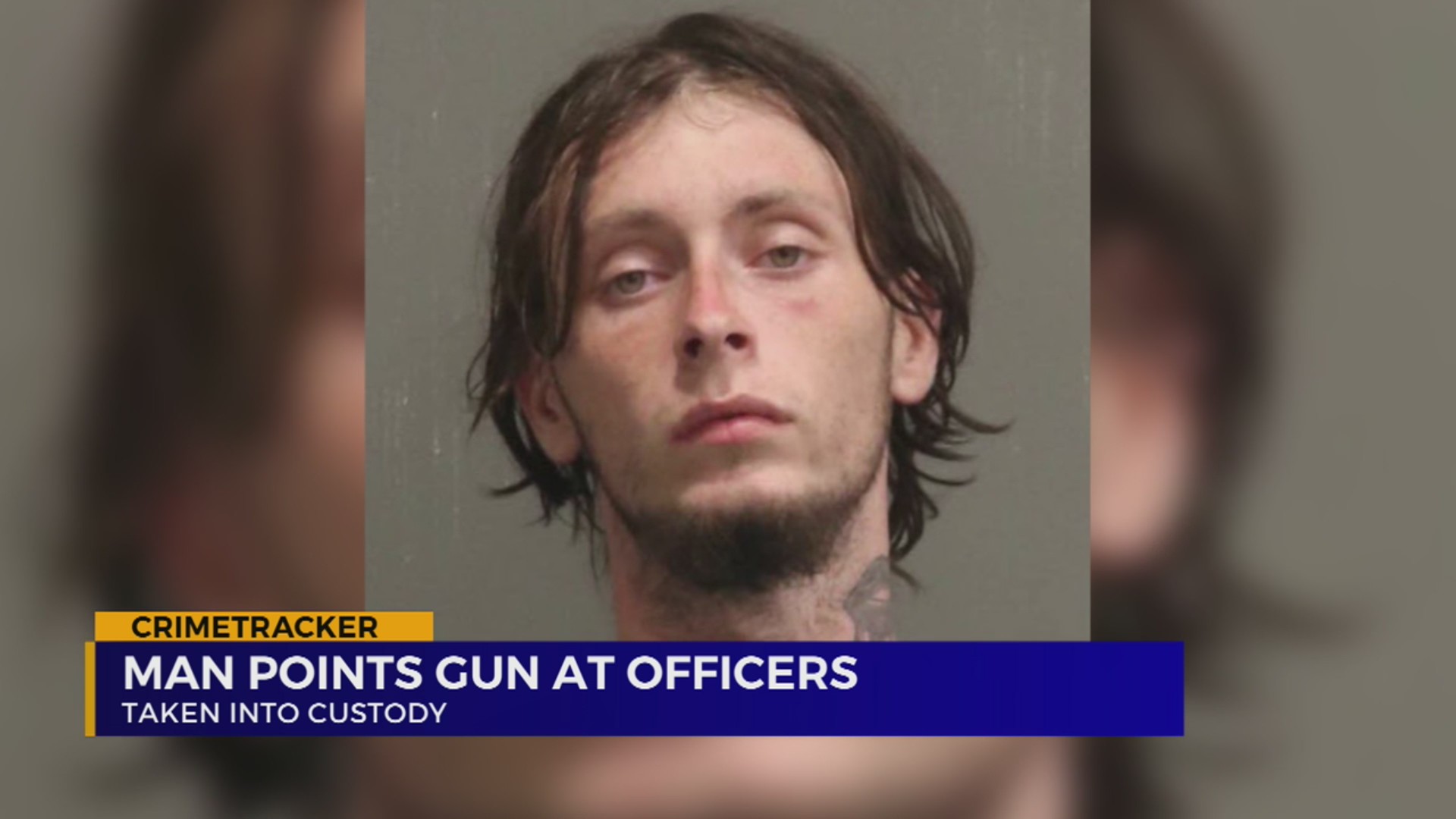 Man points gun at Metro Police officers WKRN News 2