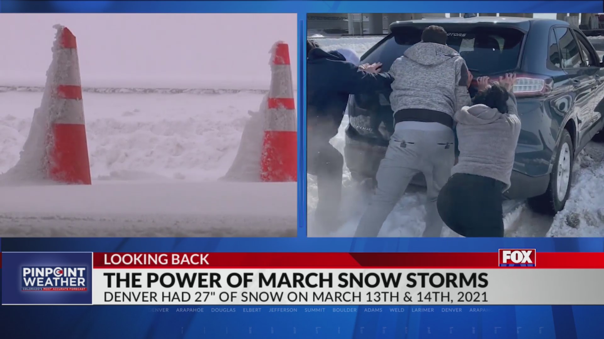 The power of March storms: Look back at 2021 blizzard – FOX31 Denver