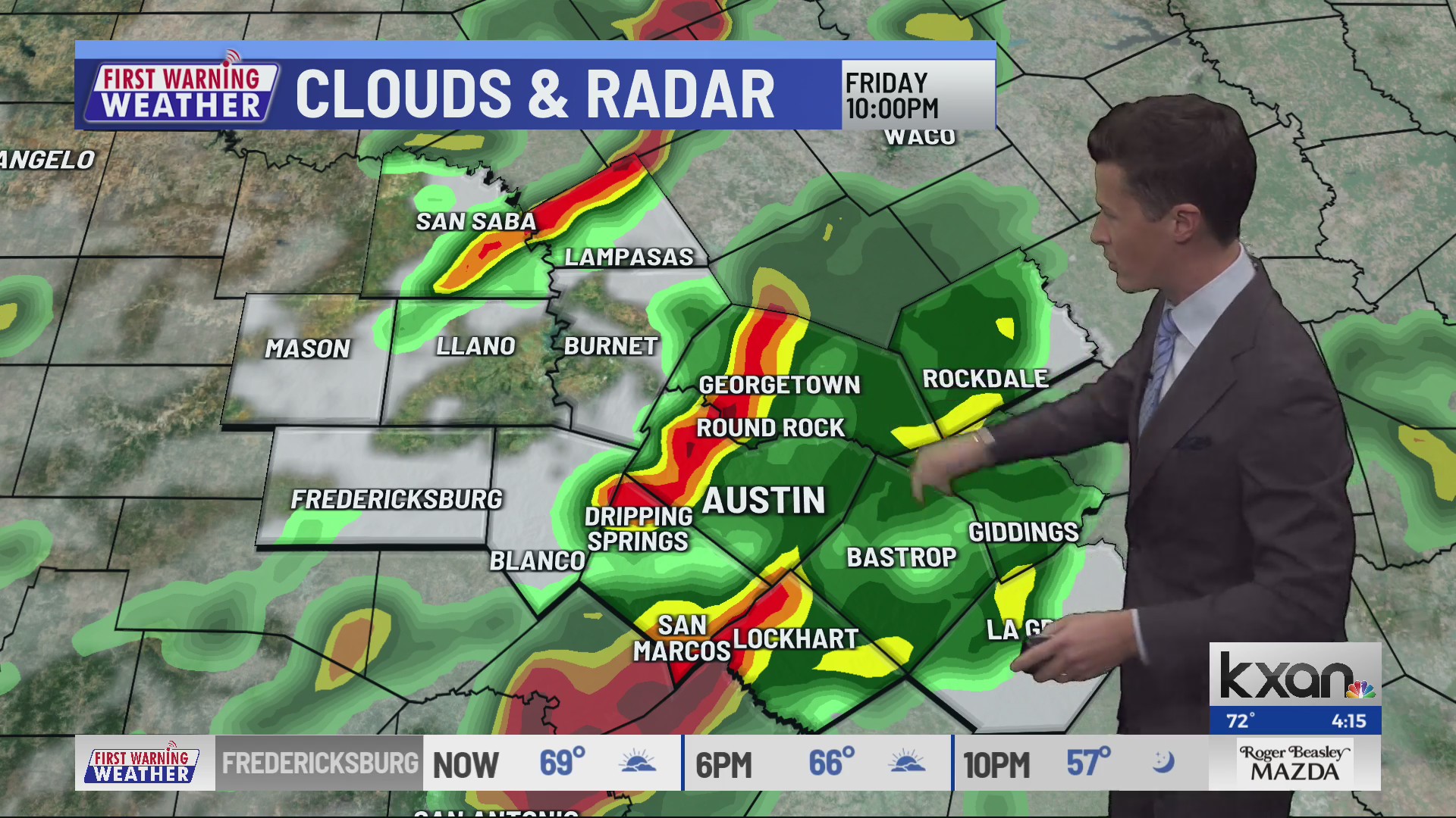 Thursday evening First Warning Forecast – KXAN Austin