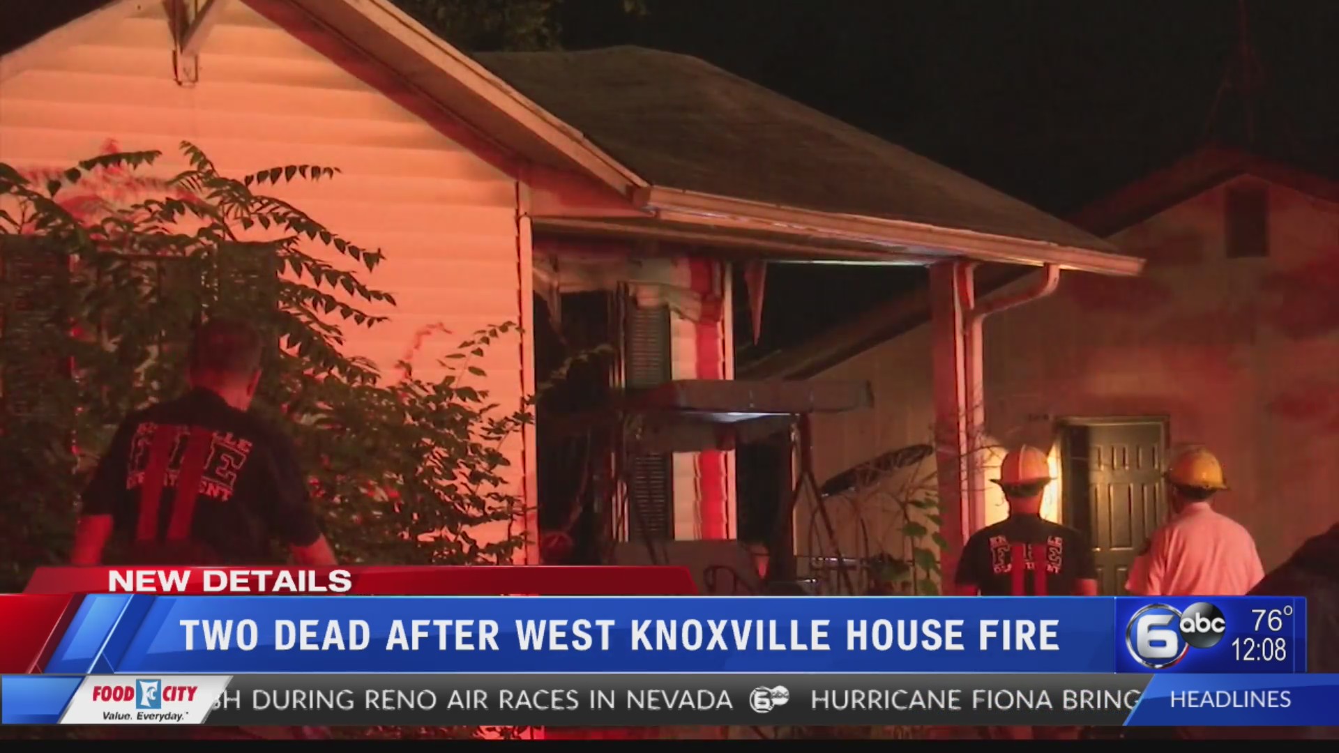 Two dead after Knoxville house fire – WATE 6 On Your Side