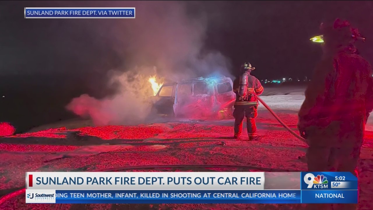 Jeep catches fire at popular off-road site ‘The Wall’ near Sunland Park ...