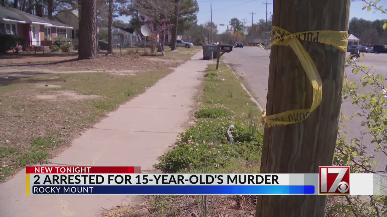 1 wanted, 2 arrested after 15-year-old killed in Rocky Mount shooting ...