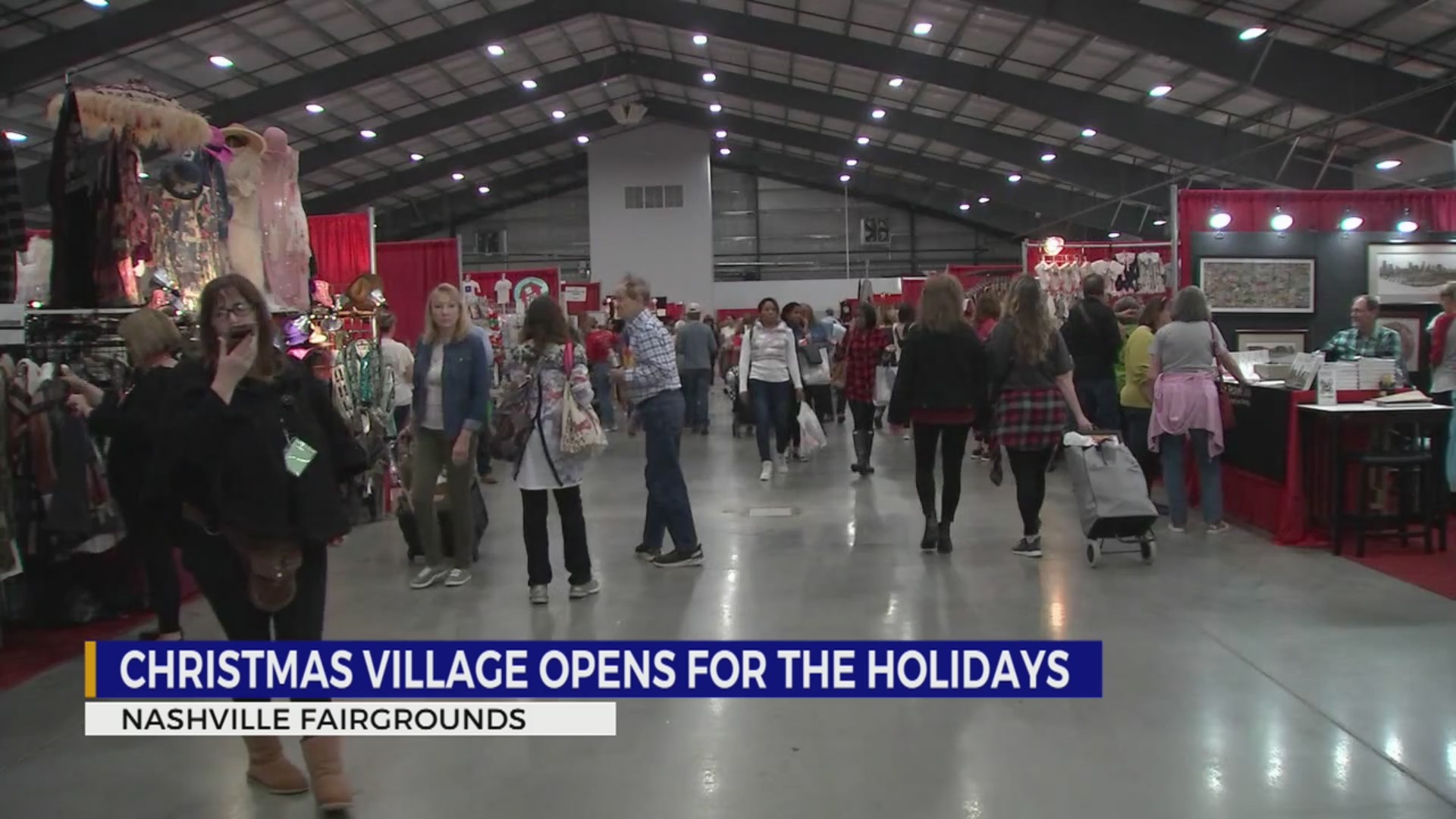 Christmas Village opens for the holidays at the Nashville Fairgrounds ...