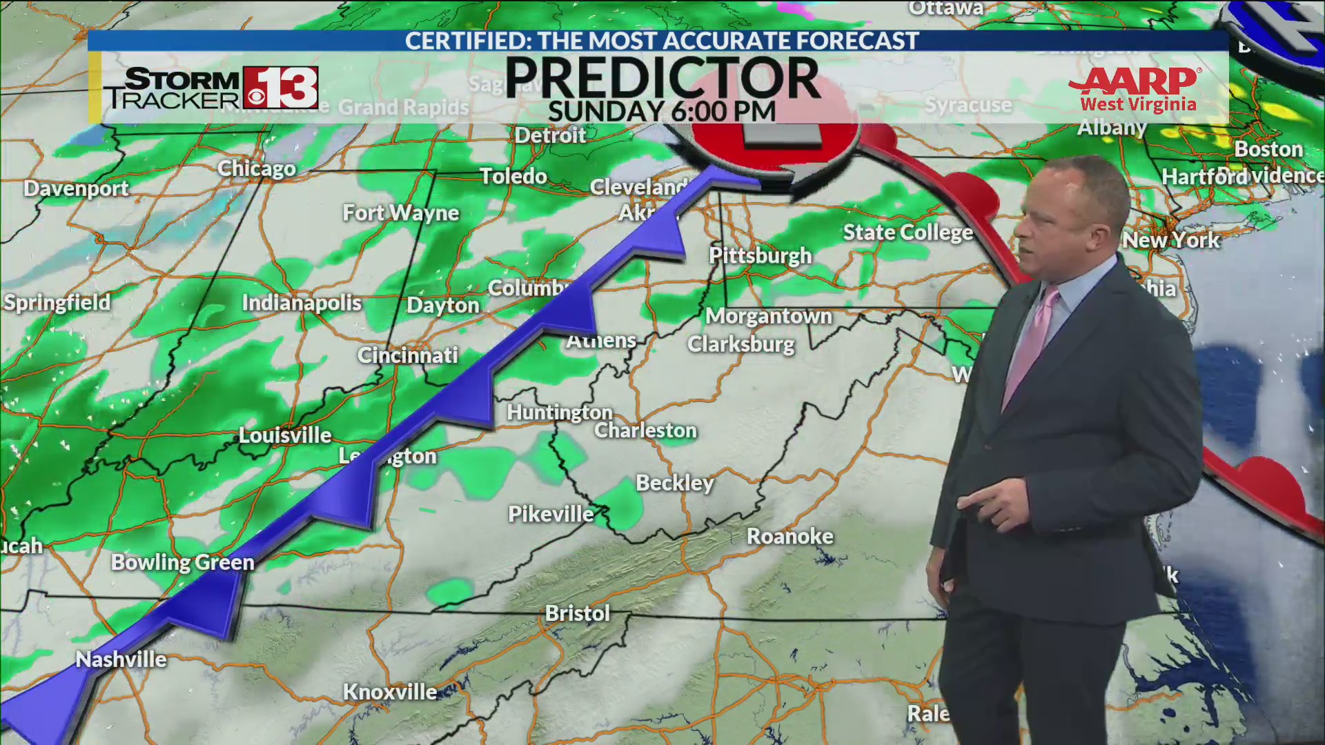 Toasty for a few days and some weekend rain – WOWK 13 News