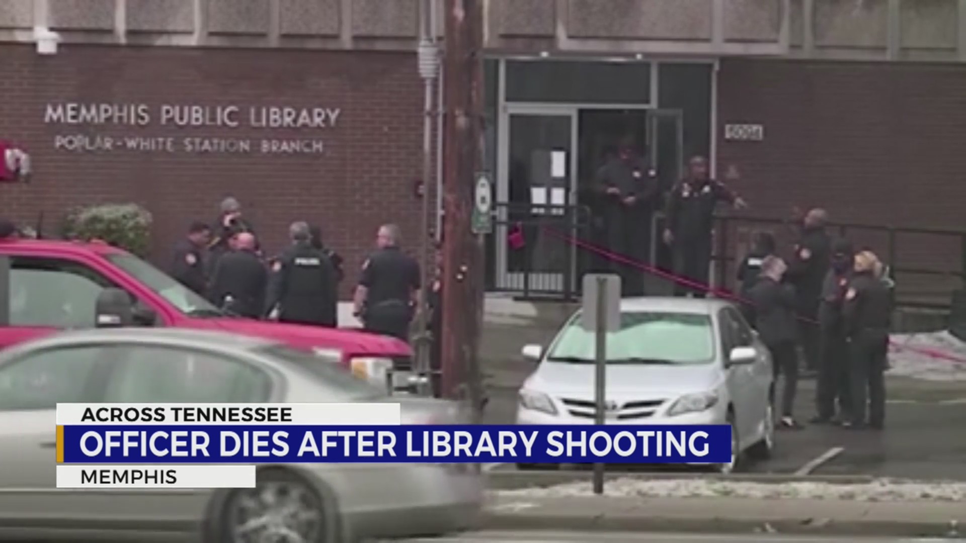 Memphis police officer dies after library shooting – WKRN News 2