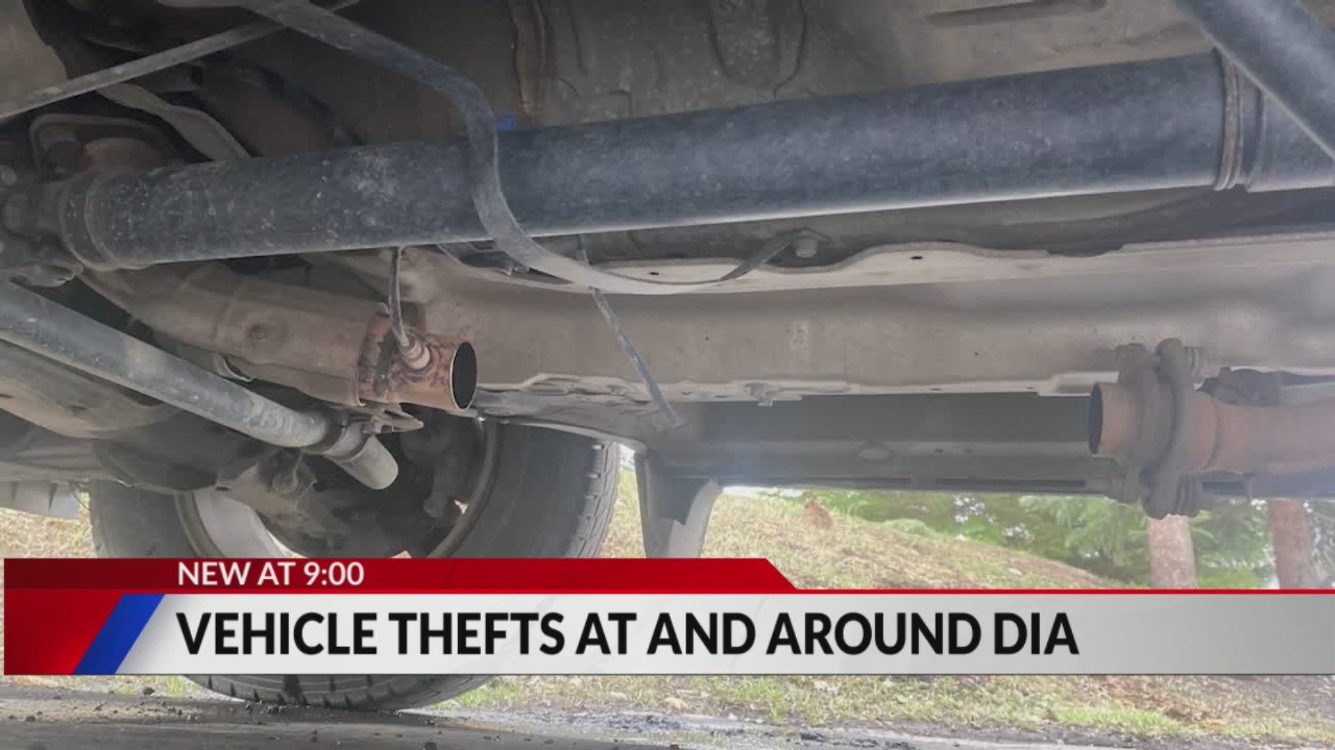 Catalytic converter theft 1 of many autorelated thefts around DIA