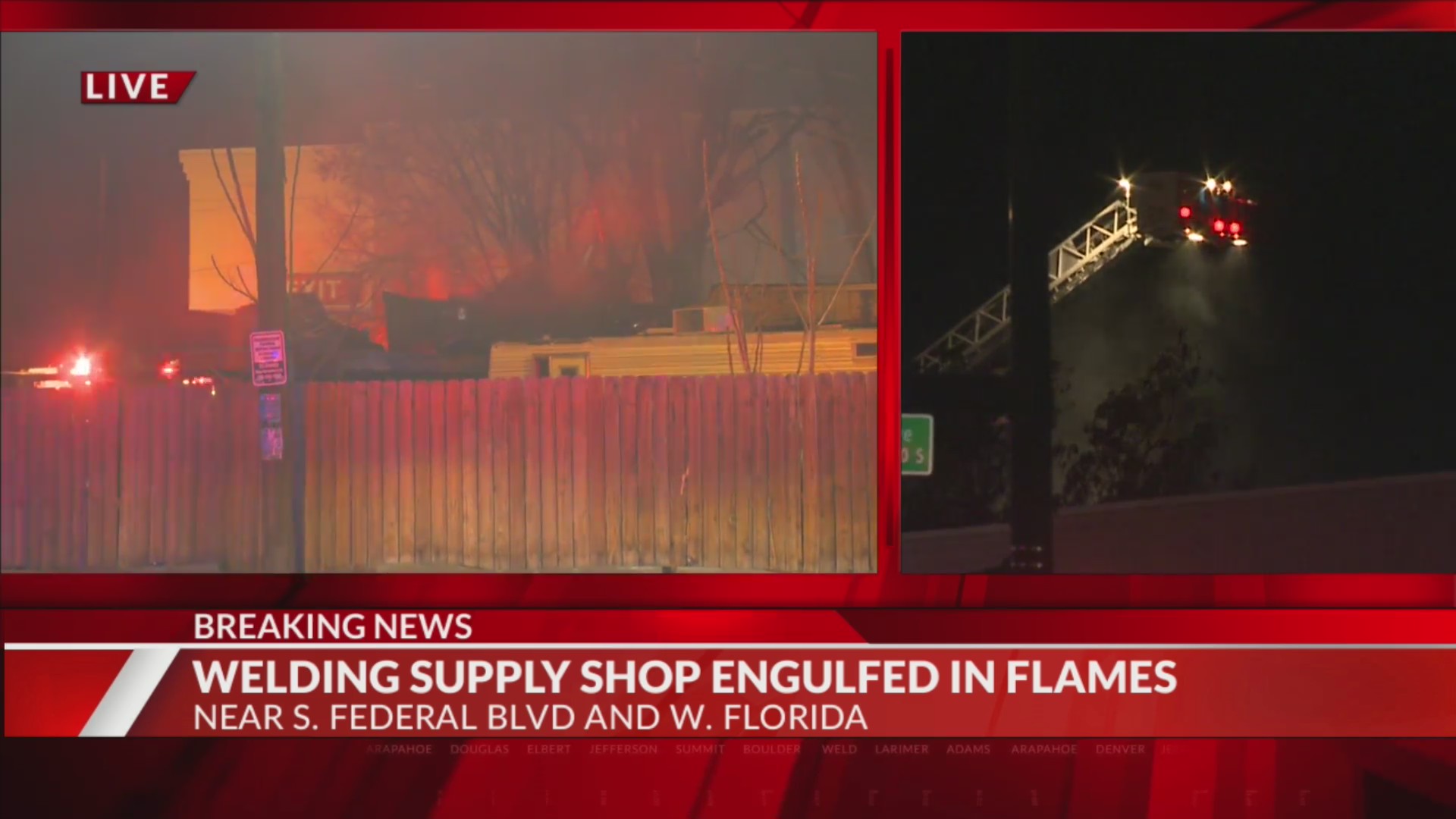 Crews battle fire at Denver welding supply shop – FOX31 Denver