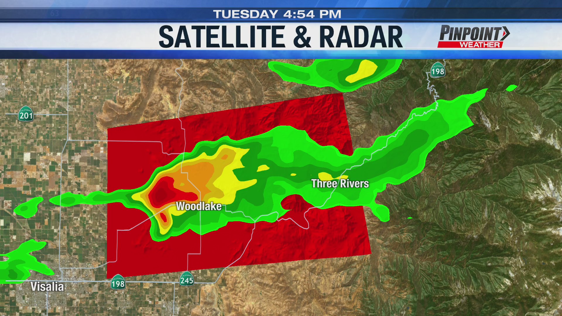 Tornado warning issued for Woodlake area of Tulare County – CBS47 and ...
