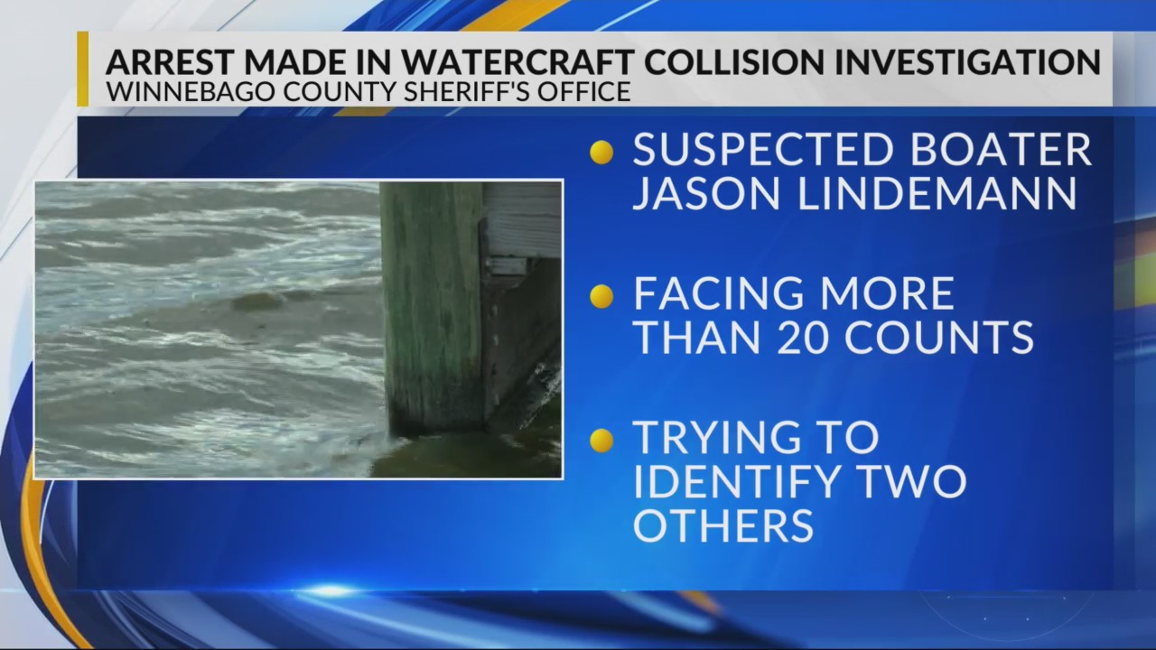 Powerboat operator arrested in Fox River boat crash, faces several