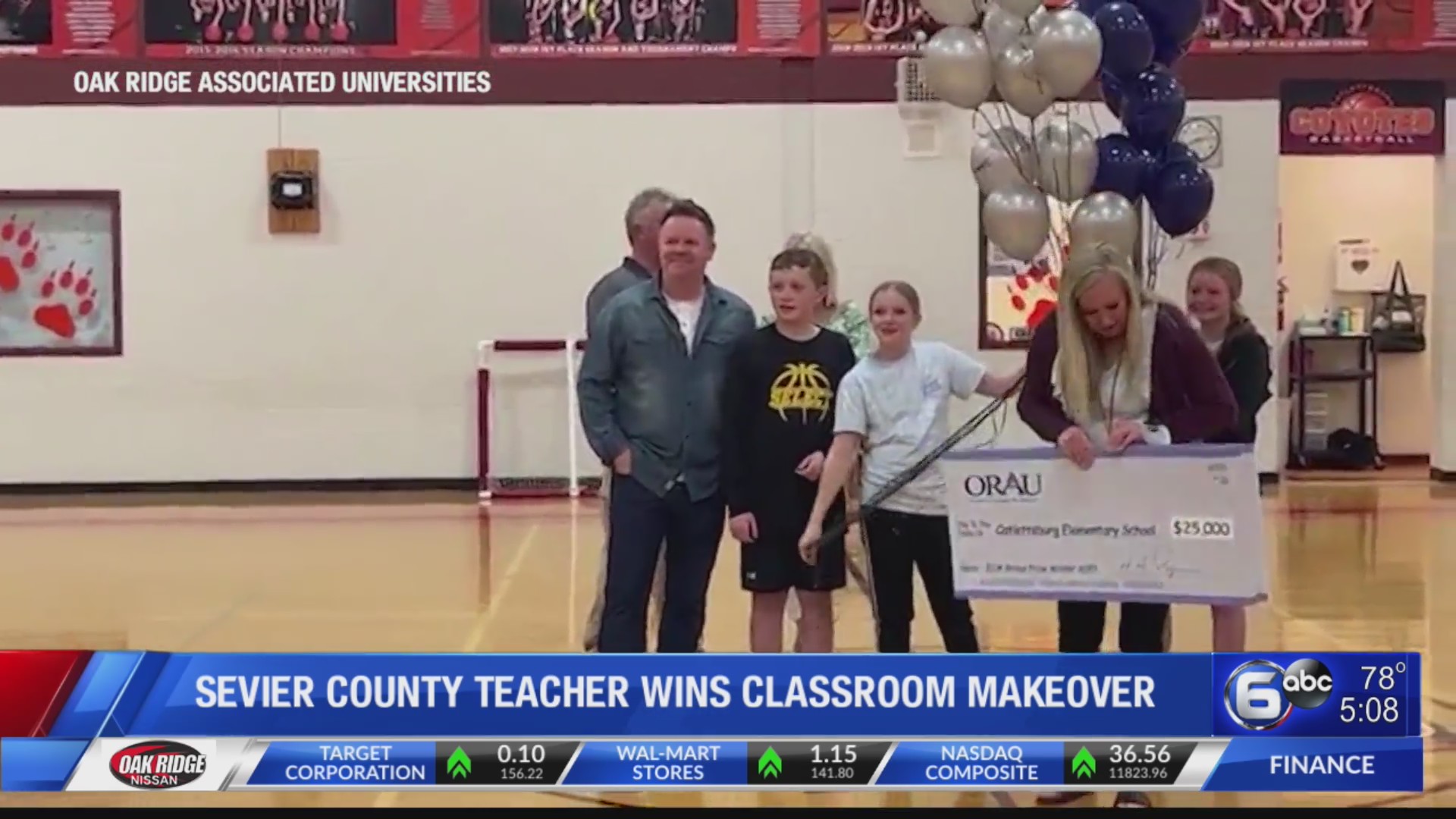 Sevier County teacher wins classroom makeover – WATE 6 On Your Side
