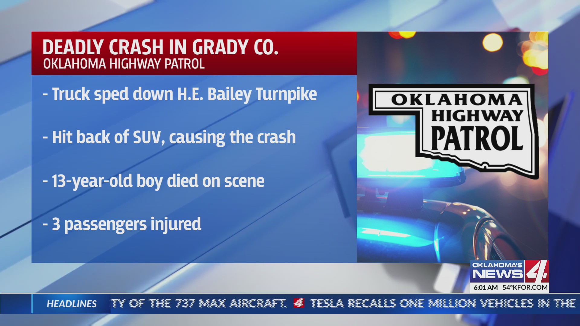 Troopers investigate deadly crash – KFOR.com Oklahoma City
