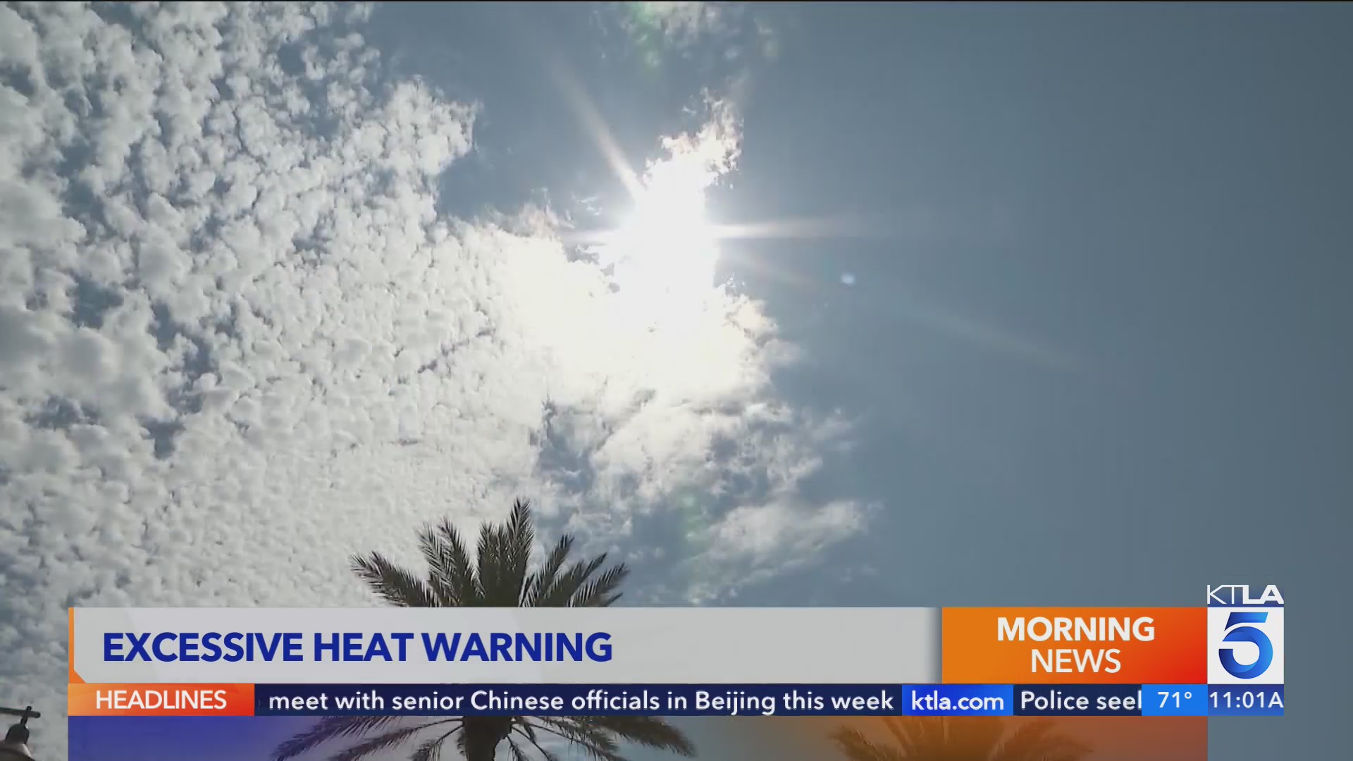 Excessive heat warnings, advisories extended through Monday in SoCal – KTLA