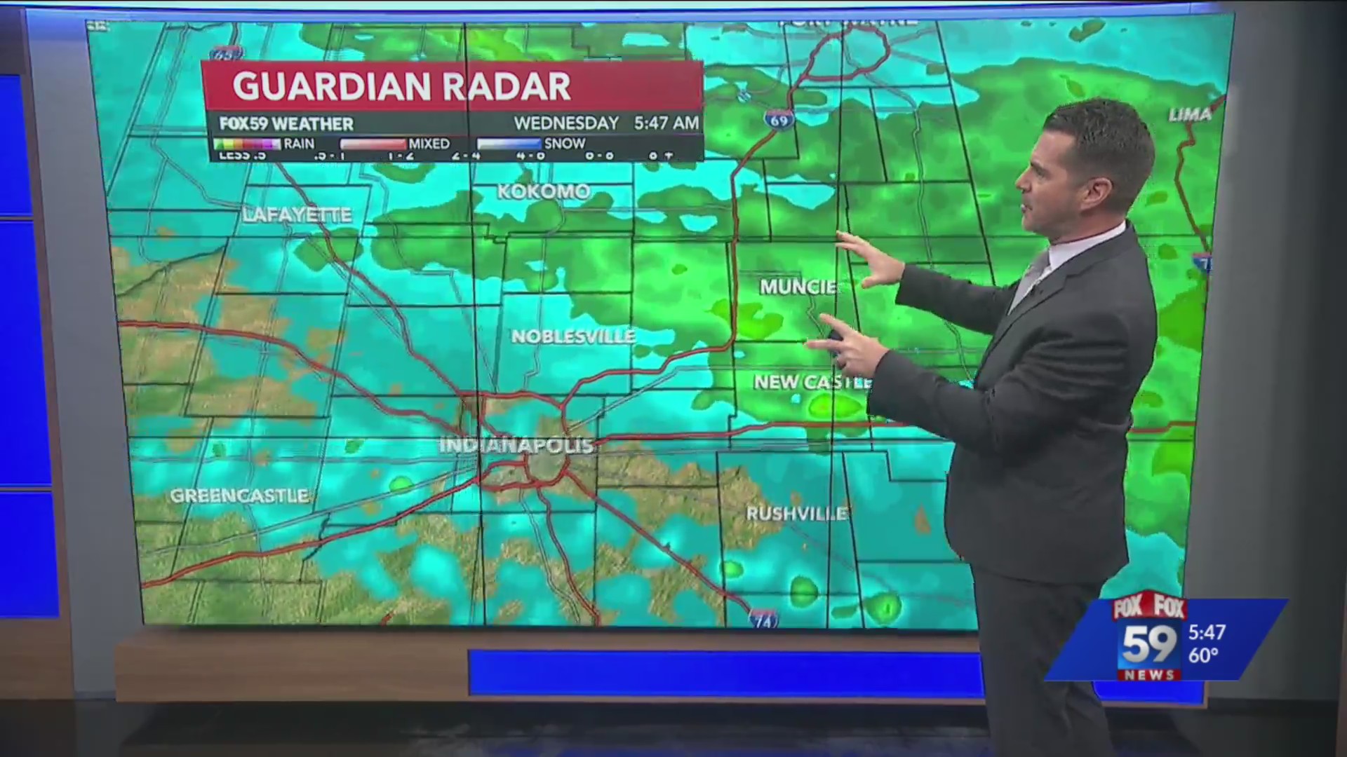 Small rain chances today; a warmer end to the week – Fox 59