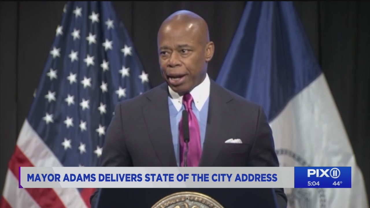 Mayor Adams delivers 2023 State of the City address – PIX11