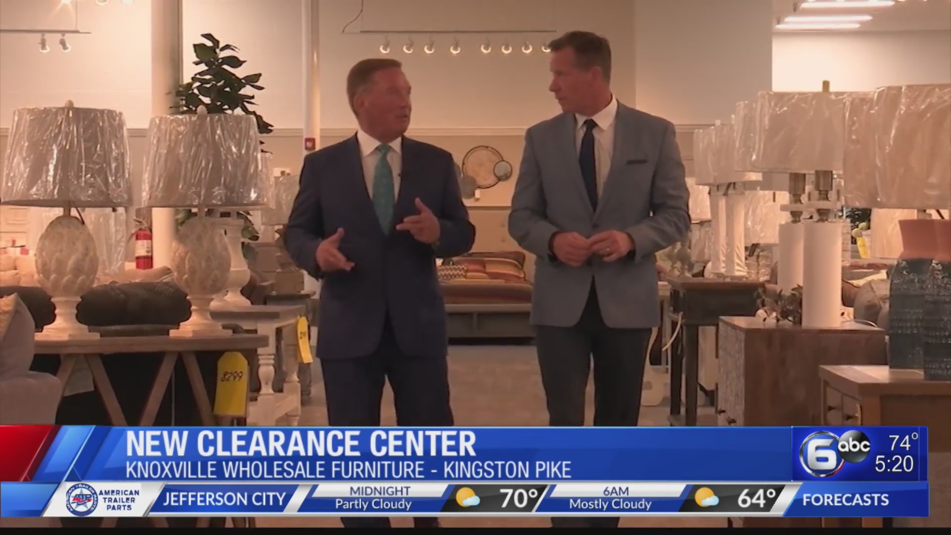 Grand opening for new Knoxville Wholesale Furniture store - WATE 6 On ...