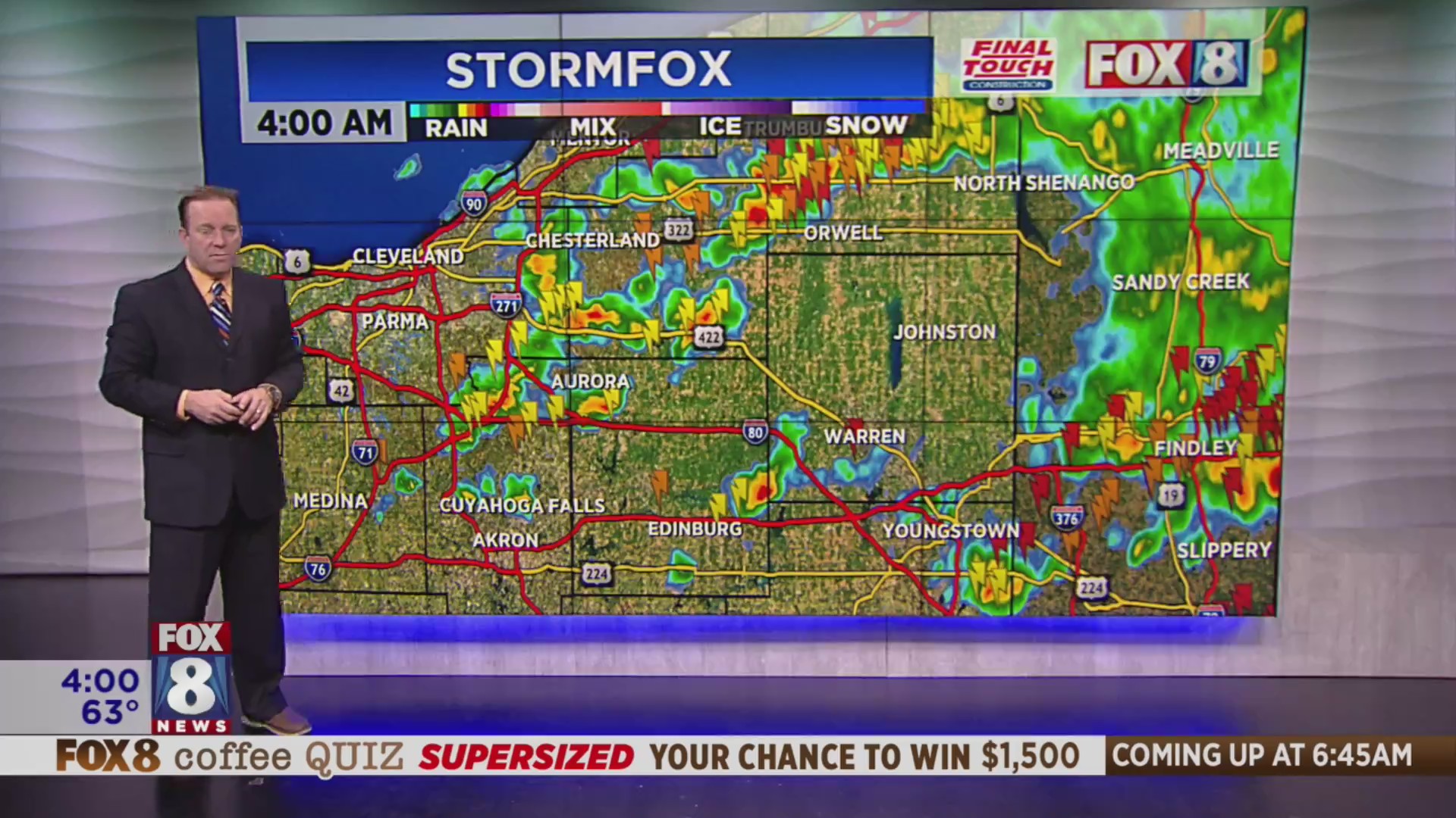 Another round of storms pushing in – Fox 8 Cleveland WJW