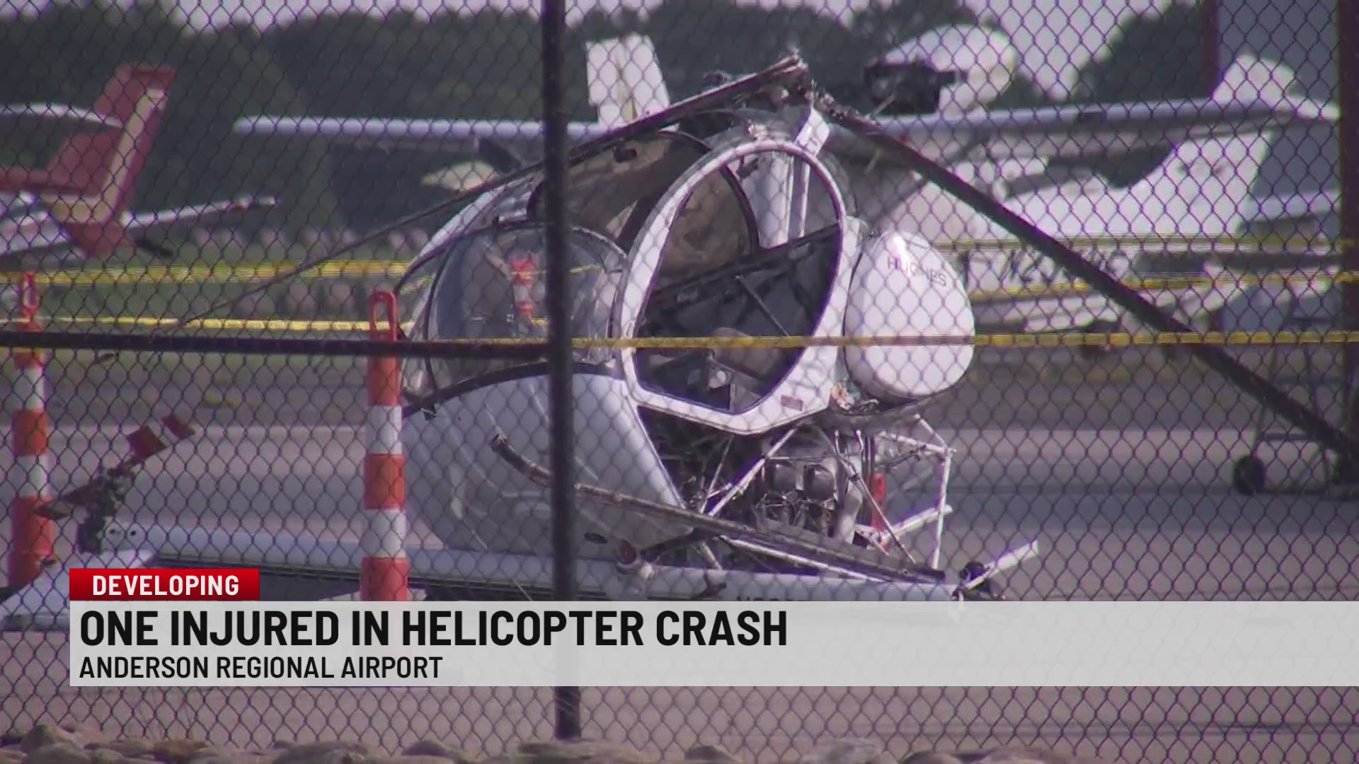 1 injured in helicopter crash at Anderson Regional Airport – WSPA 7NEWS