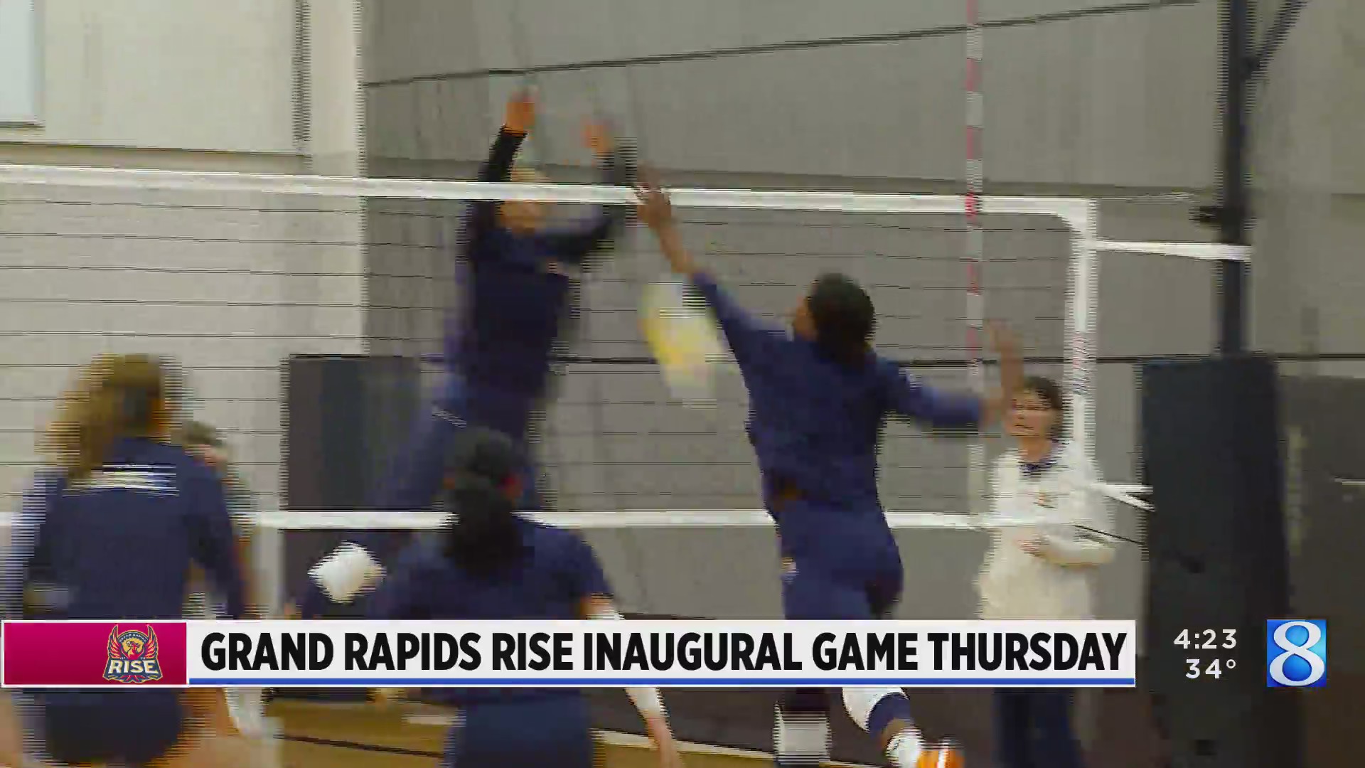 Grand Rapids Rise inaugural game Thursday – WOODTV.com