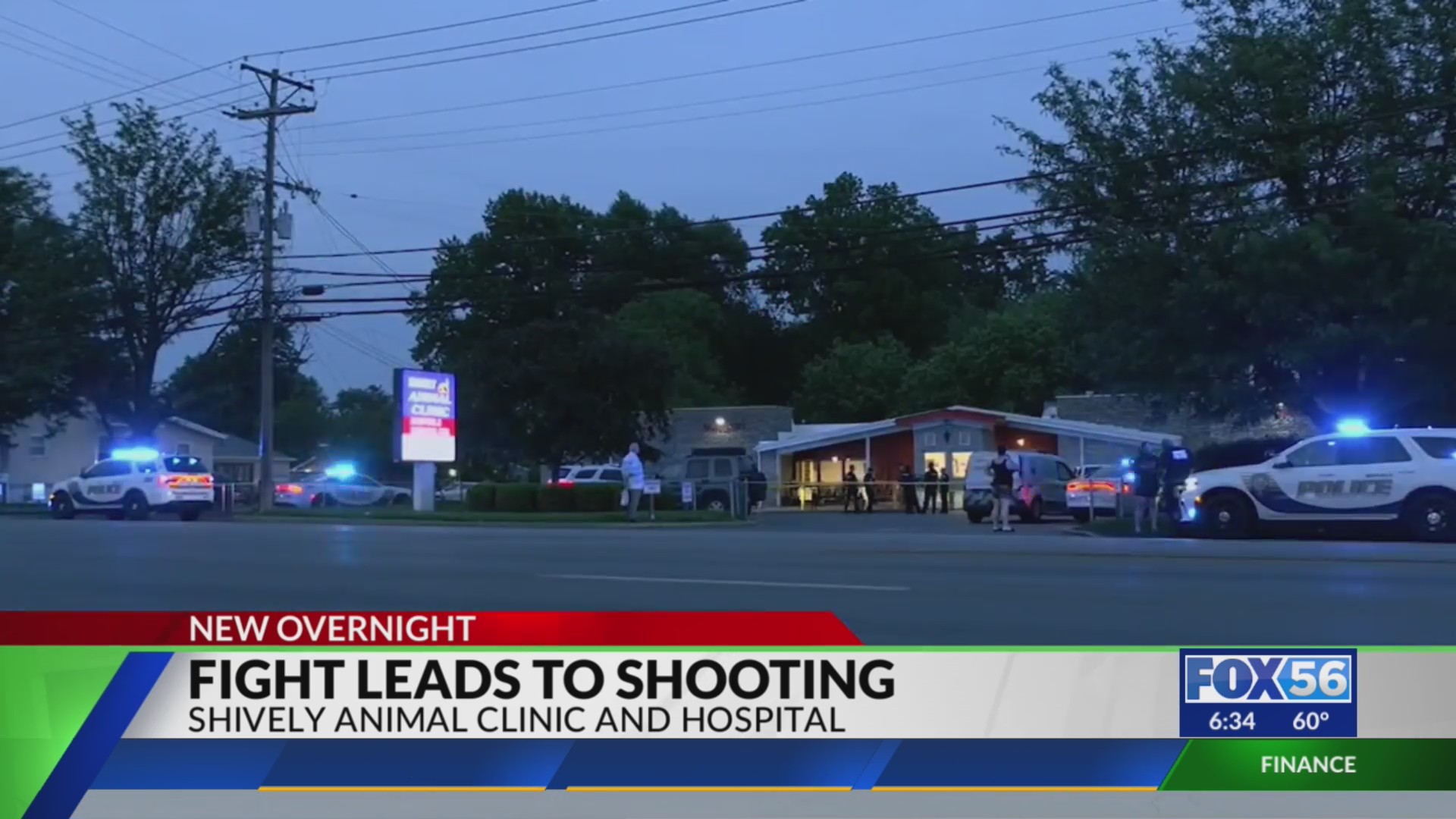 Fight at Shively animal clinic leads to deadly shooting FOX 56 News