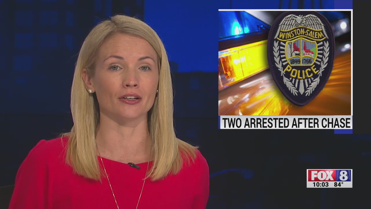 Man, woman arrested after chase in Winston-Salem – FOX8 WGHP