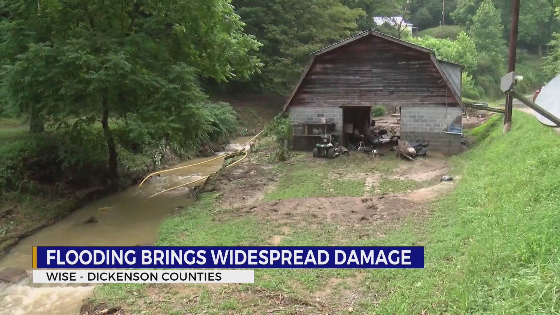 Floodwaters receding in Wise, Dickenson counties WJHL TriCities