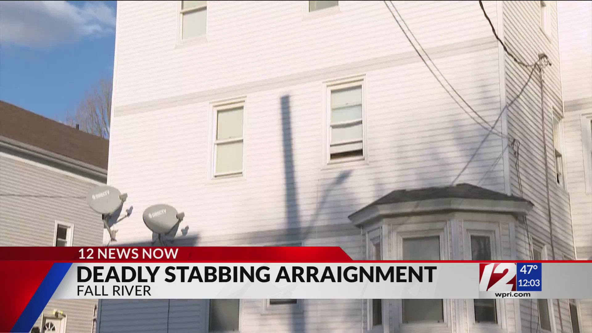 Man arraigned in deadly Fall River stabbing – WPRI.com