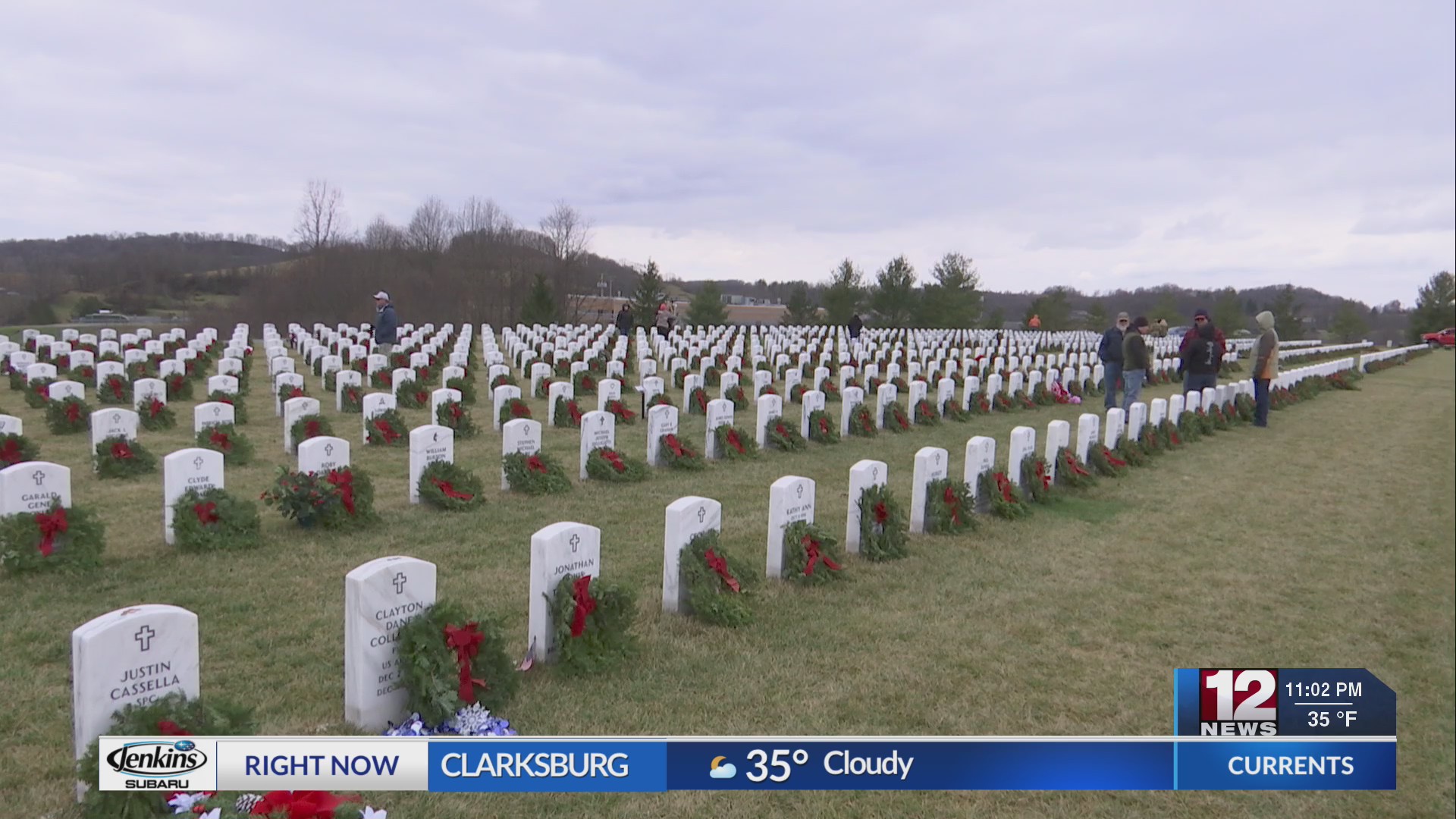 Wreaths Across America held at WV National Cemetery